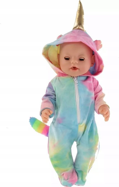 Kukull bebe Mega Creative Baby Doll, 45cm, me aksesorë, shumëngjyrëshe