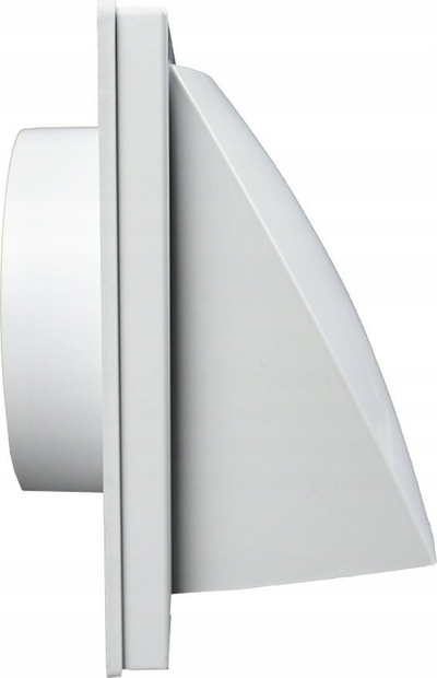 Kapak ventilimi Vents, 100mm, ABS, i bardhë