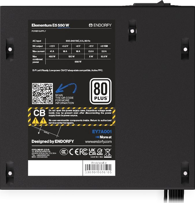 Напојување Endorfy Elementum E5 EY7A001 ATX, 550W