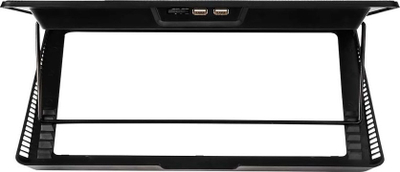 Bazë ftohëse për laptop Savio COS-01, 17.3", 6 ventilatorë me LED, e zezë