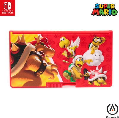 Kuti ruajtëse PowerA Game Card Case XL për Nintendo Switch Heroes vs Villains, kapacitet i madh, portative, shumëngjyrëshe