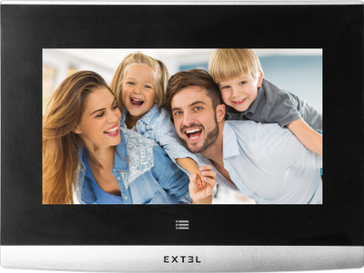 Video-interfon pa tela Extel Wave, monitor 7", WI-FI, i bardhë