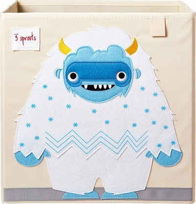 Kuti lodrash 3 Sprouts Yeti, palosëse, pëlhurë, bezhë