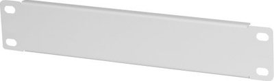 Panel mbulues rack Stalflex Masking Frame 10", 1U, gri