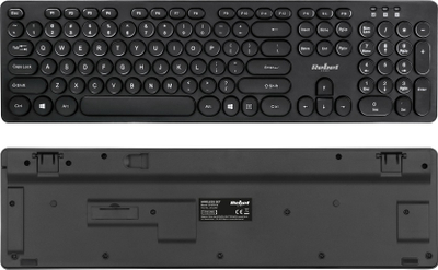 Сет тастатура и глушец Rebel Electro WS400, безжичен 2.4 GHz, USB, црн