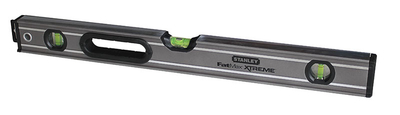 Nivelacion Stanley FatMax Pro Box Beam 0-43-624, 60cm, 3 ampula, gri