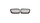 Set grila të përparme BMW Series 7 E38, Twin-Slat, Performance, i zi gloss