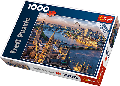Puzzle Trefl London 10404 TR, 1000 pjesë, 68x48 cm, shumëngjyrësh