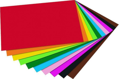 Bllok kartoni fotografik Folia Fotokarton, A4, 10 fletë, me ngjyra përzier