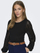 Bluzë për femra ONLY ONLANNELINA Slim Fit, e zezë