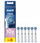 Koka furçe elektrike Oral-B EB60 Sensitive Clean Pro, set me 6 copa, e bardhë