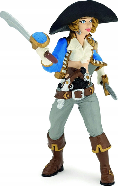 Figurë lodër PAPO Pirates and Corsairs Lady Corsair, pirateshe, shumëngjyrëshe