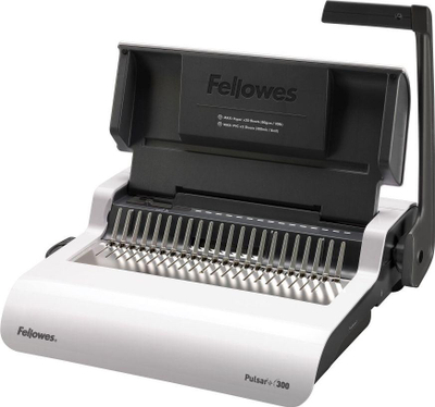 Makinë lidhëse Fellowes Pulsar 300, format A4, 396x130x456 mm, e bardhë