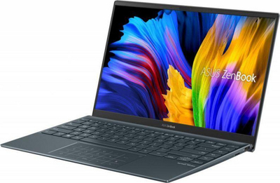 Laptop Asus ZenBook, AMD Ryzen 5 5500U,14", Full HD, AMD Ryzen 5 5500U, 16 GB RAM, AMD Radeon RX Vega 7, 512GB SSD, i hirtë