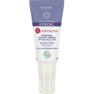 Krem rreth syve dhe buzëve Eau Thermale Jonzac Sublimactive BIO, 15 ml