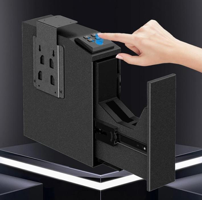 Kasafortë për armë OSPON, sistem biometrik, 4-shifëror, e zezë