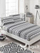 Çarçaf fitted dopio Fitted Sheet, 160x200 cm, pambuk poliester, bardh e zi