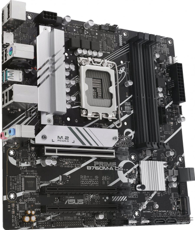 Pllakë amë ASUS Prime B760M-A D4-CSM, Intel B760, Socket 1700, 4 slota, ATX