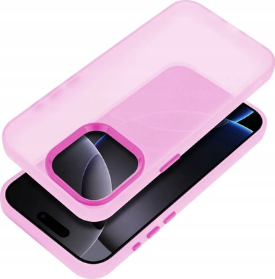 Kapak telefoni Sappy Case për iPhone 16 Pro, i hollë, rozë