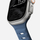 Rrip sportiv për Apple Watch, 46mm 49mm, gome FKM, blu e errët