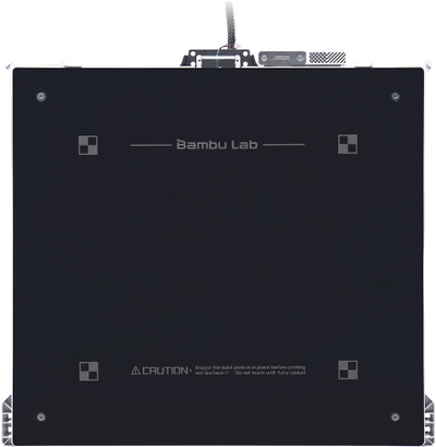 Shtrat ngrohës për printer 3D Bambu Lab H2D, 220V, i zi