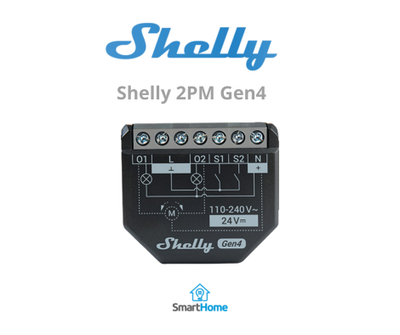 Ndërprerës intelegjent SHELLY 2PM Gen4