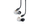 Kufje Shure AONIC 215, in-ear, transparente
