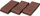 Rrip gërryes 14 Degrees East, 560x100mm, P40, set me 3 copë