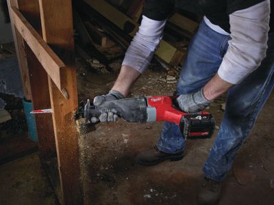 Sharje reciproke Milwaukee M18 BSX, 18V, 2x4Ah, e kuqe me të zezë