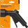 Pistoletë ujitëse Fiskars Solid Spray Shower Gun, me rregullim presioni, kokë dushi, portokalli