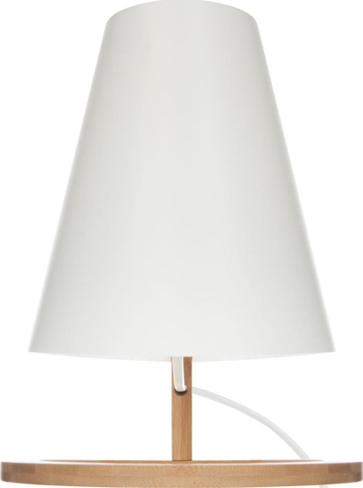 Lampë tavoline Atmosphera Pita, 26.5cm, bambu, kafe natyrale