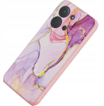 Mbulesë telefoni Tech-Protect Icon, Xiaomi Redmi 15C POCO C85, silikon, me model mermeri