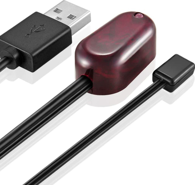 Zgjatues IR për kabinet TV Spacetronik SP-IR02, USB, Plug and Play, i zi