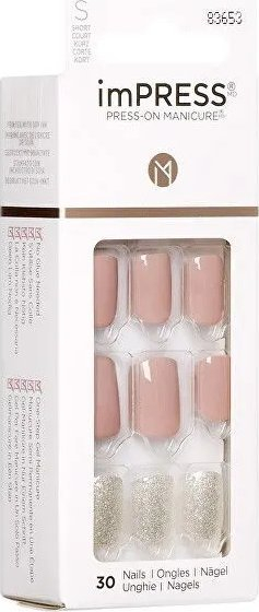 Thonj artificialë Kiss My Face ImPRESS One More Chance, 30 copë, vetëngjitës