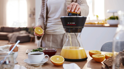 Shtrydhëse agrumesh Bosch VitaStyle Citro MCP72GPB, 40W, karafë qelqi, e zezë