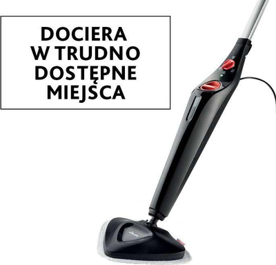 Vileda Steam Plus парна крпа, 1550W, 400ml, црна