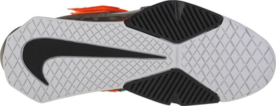 Këpucë ngritje peshe Nike Savaleos, rrip stabilizues, thembër e ngritur, gri