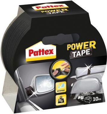 Shirit ngjitës Pattex Power Tape, 10 m, i zi