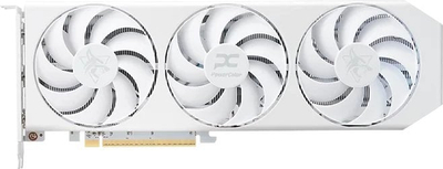 Kartë grafike PowerColor Hellhound Radeon RX 9060 XT Spectral White, 16GB GDDR6, e bardhë