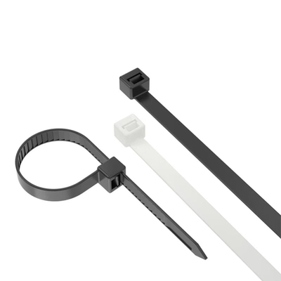 Organizues për kabllo ZOY Ties, 300mm, 100 copë, të zeza
