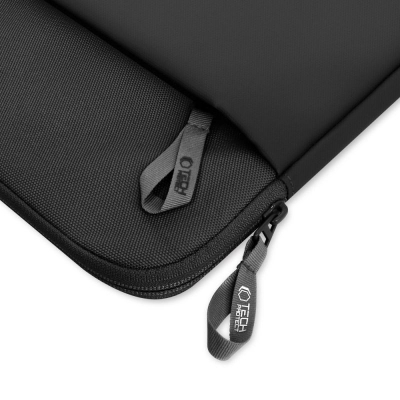 Çantë laptopi Tech-Protect Sleeve, 13-14", me xhep përpara, e zezë