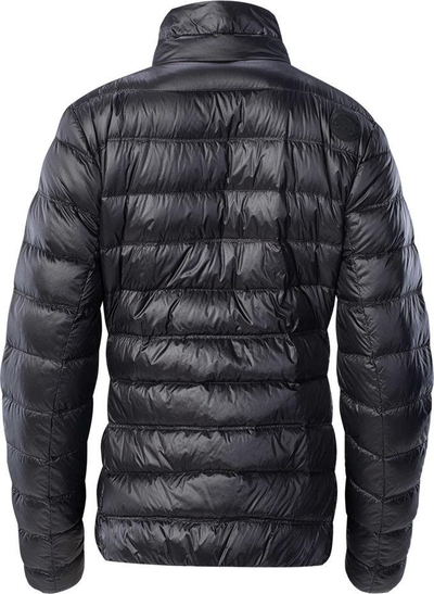 Xhaketë femrash Iguana Blanca Jacket W 92800372042, me pupla rosash, najlon, e zezë