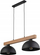 Lampë varëse TK Lighting Oslo 4711, 2xE27, 83cm, e zezë