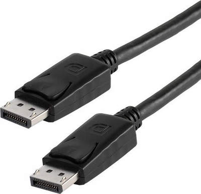 Kabllo DisplayPort Vivanco, 3m, 4K, e zezë