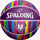 Top basketbolli Spalding Marble 84403Z, gome, për të gjitha fushat, vjollcë shumëngjyrësh