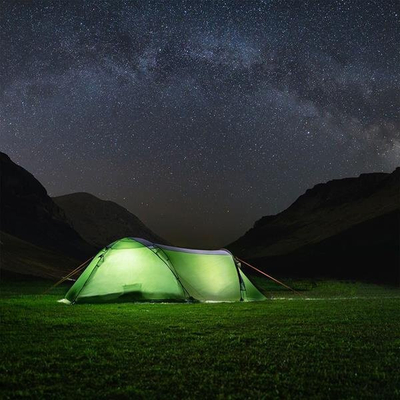 Çadër kampingu Nils Camp Trekker III NC6312, për 3 veta, jeshile