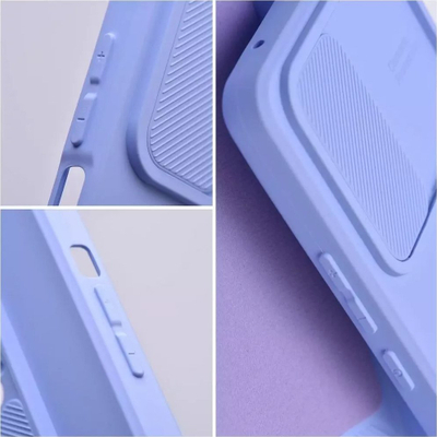 Maskë slide për iPhone 14 Pro, TPU i butë, mbrojtje kamere, lejla