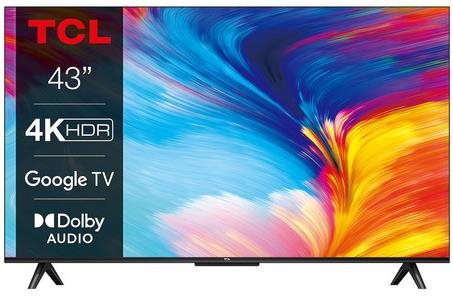Televizor TCL 43P635, 43", 4K UHD, Smart Google TV