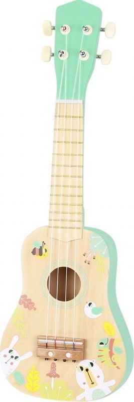 Ukulele druri për kalamaj Tooky Toy, 54cm, jeshile pastel