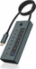 HUB USB Icy Box IB-HUB1457-C31, 7 porta USB C, 10 Gbit/s, gri